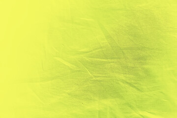 Obraz na płótnie Canvas green bright fabric cotton texture wavy background abstract