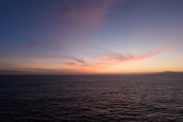 Fototapeta na wymiar sunset over the ocean, Puerto Vallarta