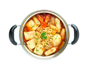 Korean Spicy Soup Kimchi Jjigae Soft Tofu