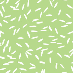Simple seamless rice grain pattern