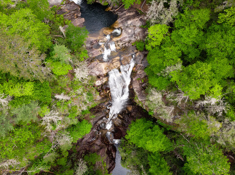 Paradise Falls, Hiking route in North Carolina