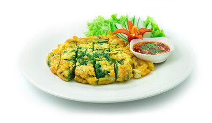 Fried Egg with Acacia  (Climbing Wattle)Omelette