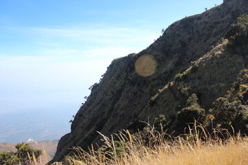 rocks in the mountains