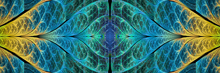 Colorful Fractal Background