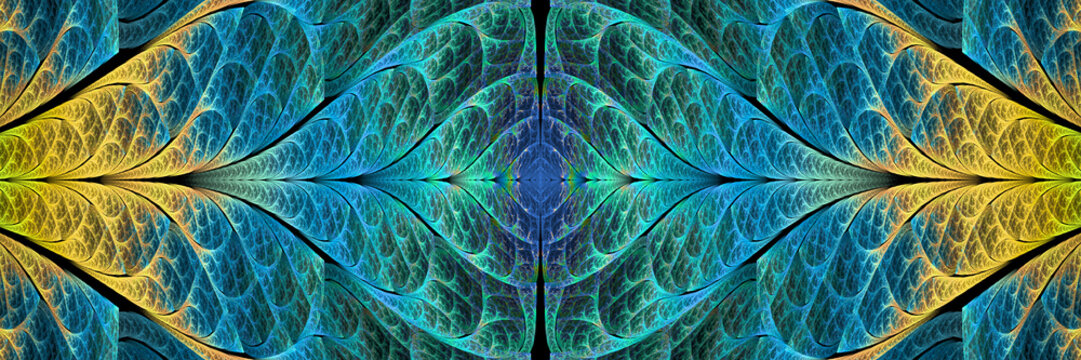 Colorful Fractal Background