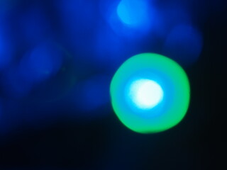 Christmas and Happy new year on blurred bokeh abstract background.and color full.