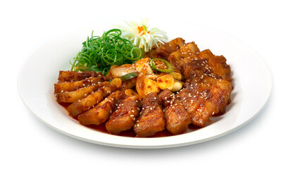 Korean Spicy Pork Bulgogi (Jeyuk Bokkeum) Korean Food