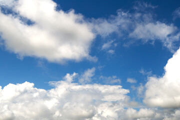 Clouds and sky.