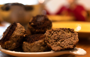 Meatballs Cooking