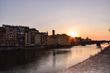 Obraz premium Florence golden hour