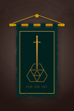 Veni Vidi Vici. Latin Vector & Photo (Free Trial)