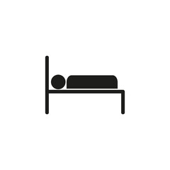 bed icon vector design