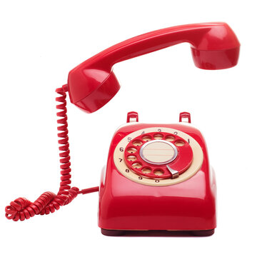 old red phone