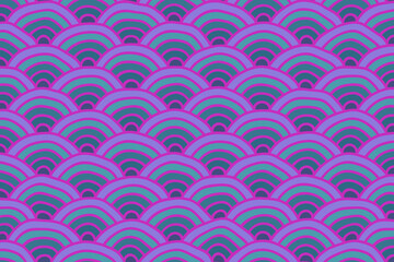 Geometric pattern. Classic retro fashion stripes texture. Traditional asian ornament illustration