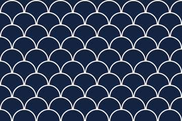 Geometric pattern. Classic retro fashion stripes texture. Traditional asian ornament illustration