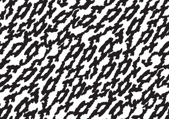 Abstract styled snake scales animal skin seamless pattern design. Black and white seamless camouflage background