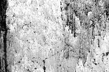 Texture of a concrete wall with cracks and scratches which can be used as a background