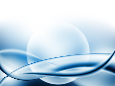 blue soft abstract background with copy space