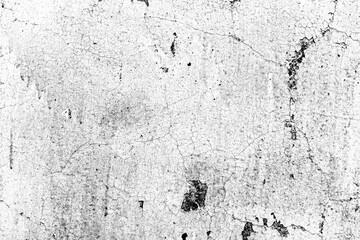 Texture of a concrete wall with cracks and scratches which can be used as a background