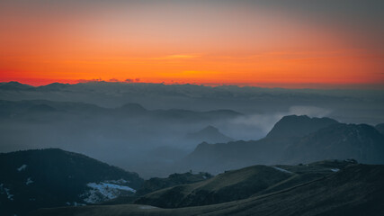 Fototapeta premium mountain high in the mountains