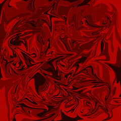 Red abstraction