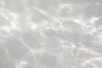 Water texture overlay effect for photo and mockups. Organic drop diagonal shadow and light caustic...