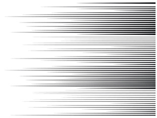 Speed Lines in arrow Form . Vector Illustration .Technology  Logo . Design element . Abstract Geometric shape . 