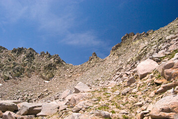 paisaje de sierra de gredos, ávila, españa