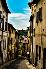 Calles de Spoleto Italia