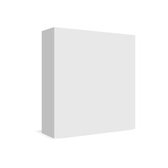 White box. Package. Vector illustration
