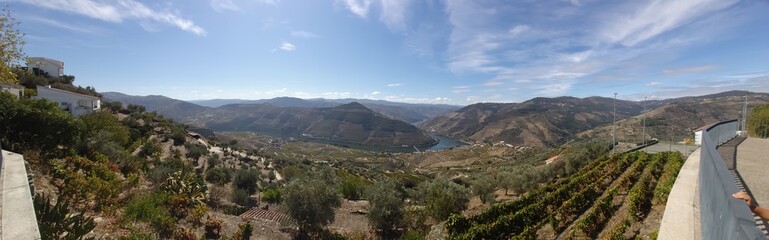 panorama of the mountains