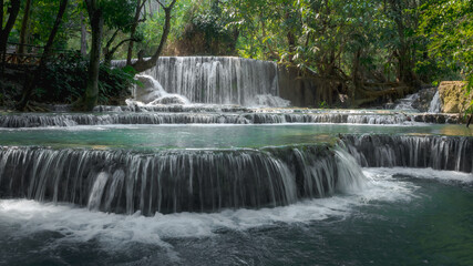 Kuang waterfalls, a nice place to visit if you go to Laos