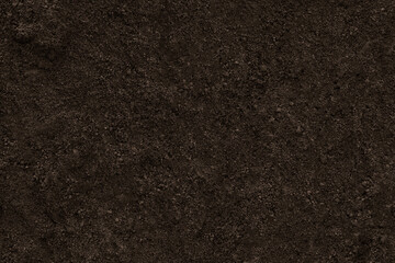 Soil clear ground texture background pattern. Dirt earth brown.