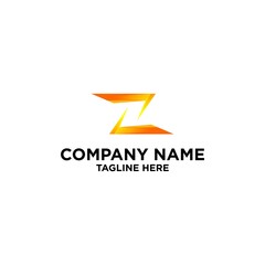 Letter Z logo template design