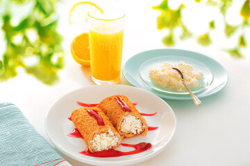 pancakes with cottage cheese