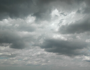 Fototapeta na wymiar storm clouds time lapse