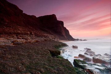 Praia do Barril no conselho de Mafra