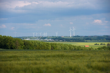 Windkrafträder im Sauerland