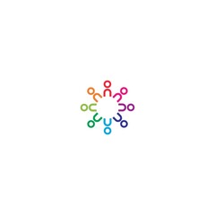 Family logo template icon
