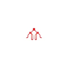 Family logo template icon