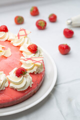 strawberry cake