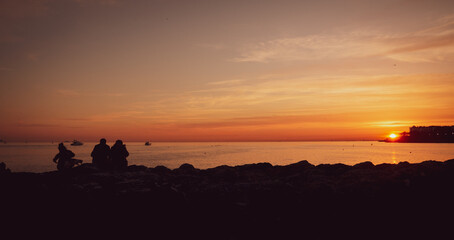 Sunset over Istanbul