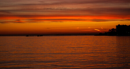 Sunset over Istanbul