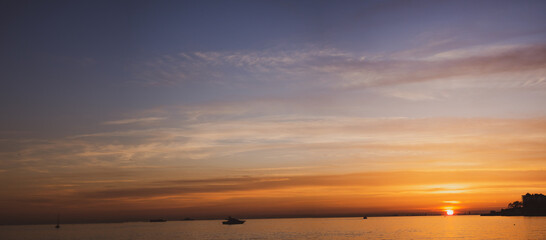 Sunset over Istanbul
