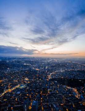 Sunset over Istanbul © Filip