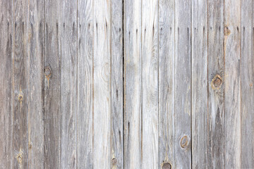 Fototapeta premium Grey wooden fence texture. Background, banner