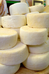 cacio ricotta cheese from the Puglia region in south of Italy