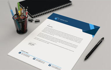 Professional and Creative Letterhead Template