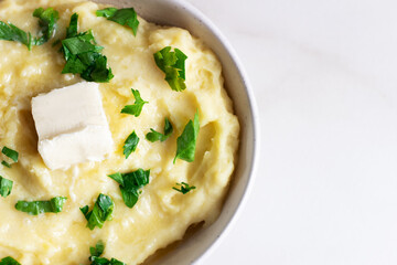 Homemade Mashed Potatoes, boiled puree
