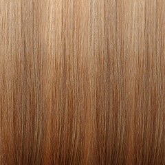 Naklejka premium Straight ombre hair texture from golden brown to blonde